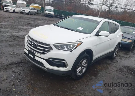2017 Hyundai Santa Fe Sport 2.4L from USA, damaged, VIN 5NMZTDLB0HH018562